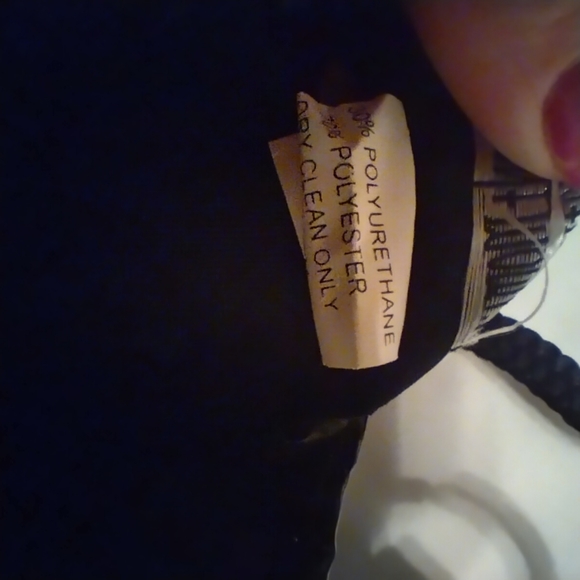 ELEGANT MOMENTS LEATHER Vinyl Overbust Corset Top size 38/1X - Picture 7 of 8